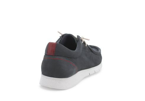 Melluso Uomo Mocassini Camoscio U18019-222156 Blu